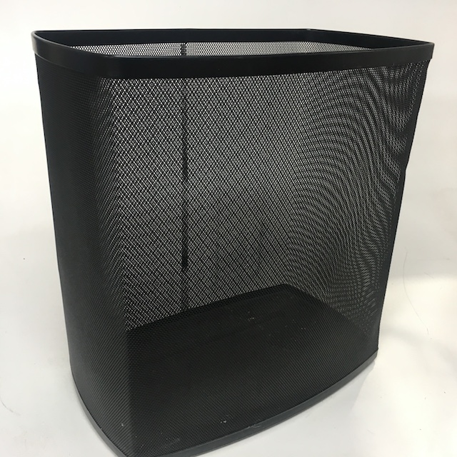 BIN, Black Mesh Rectangular